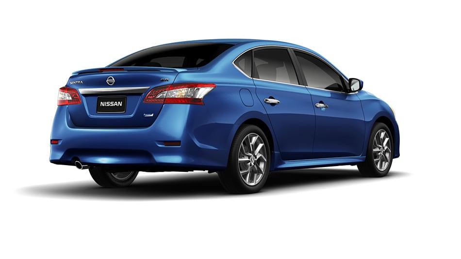 2014 Nissan Sentra Exterior Rear View 2014 Nissan Sentra Exterior Rear View