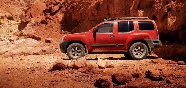 2013 Nissan Xterra S Exterior Side View.png