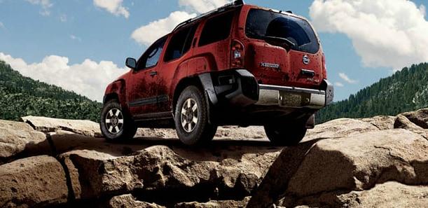 2013 Nissan Xterra S Exterior Rear End.png